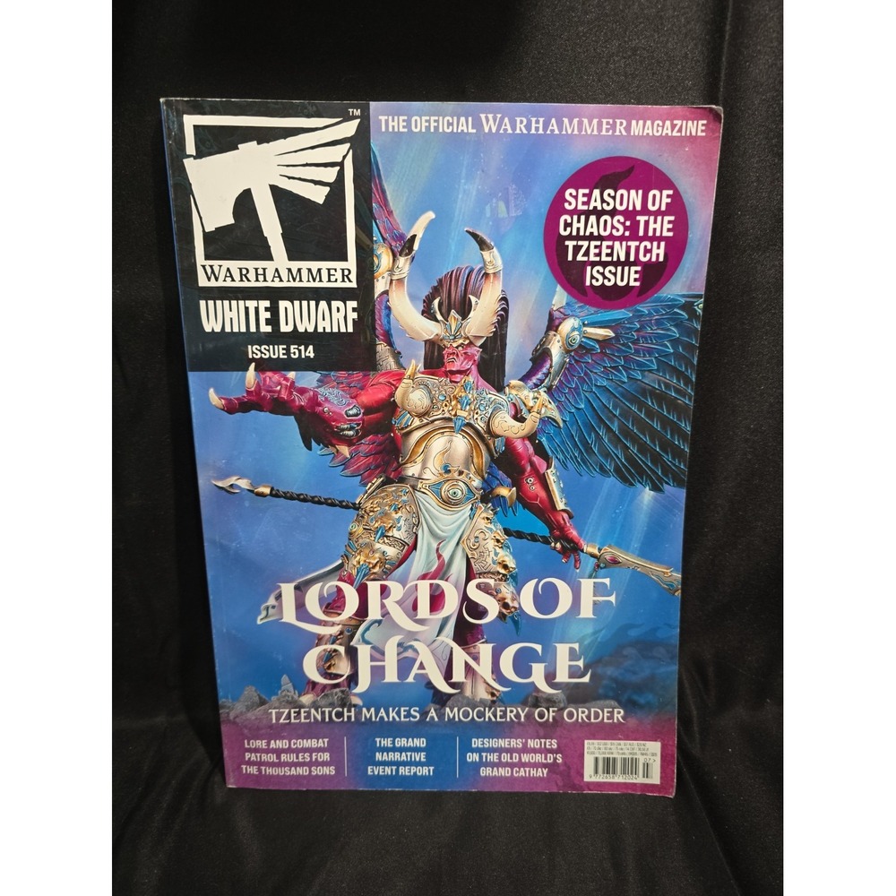 White Dwarf Magazine Issue 514 July 2025 Warhammer Lords of Change Tzeentch